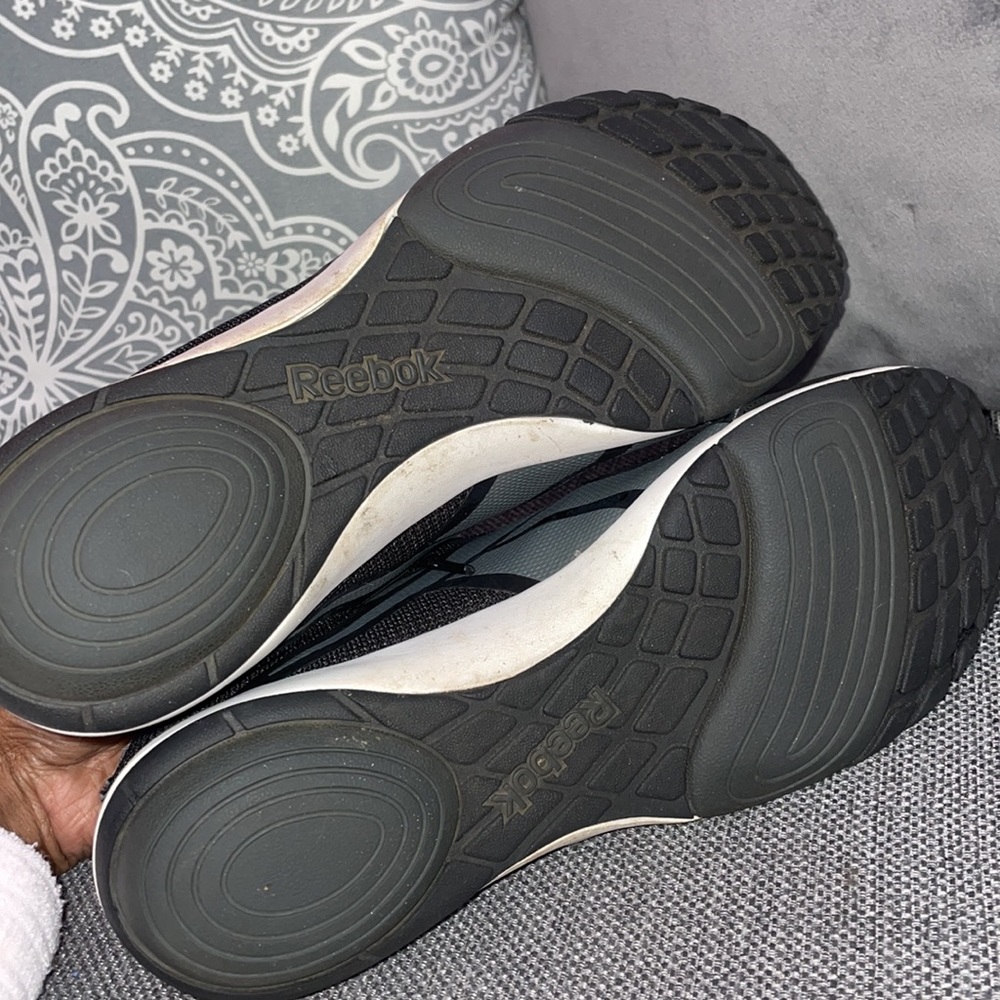 Reebok Black & White SlimTone Sneakers - Picture 4 of 5